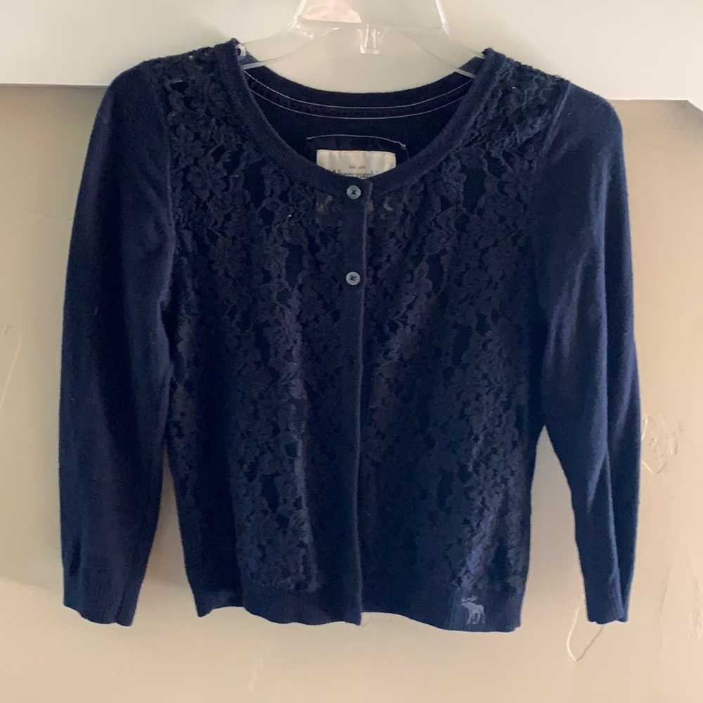 Abercrombie & Fitch Lace Cardigan, Size M